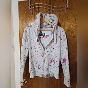 Superdry Orange Label Splash Hoodie